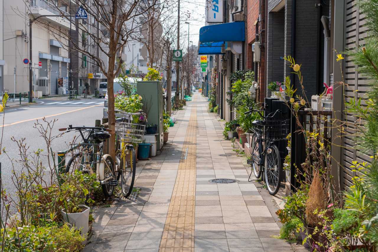 Sumida City, Tokyo in the morning